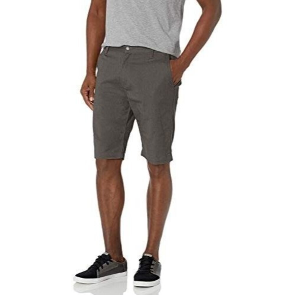 Volcom Vmonty Stretch Shorts Mens 30 Charcoal Heather Gray NWOT